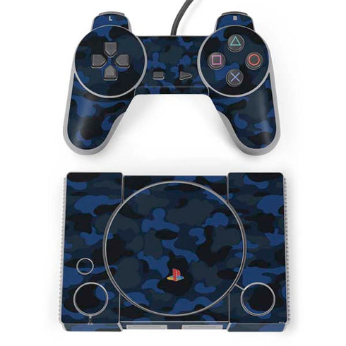 Blue Street Camo PlayStation Classic Bundle Skin